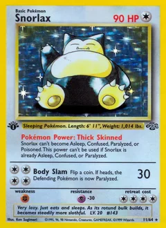 Snorlax No Symbol 11