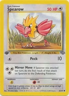 Spearow 1St Edition 62