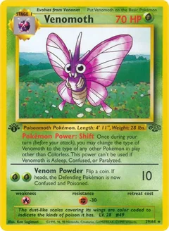 Venomoth 1St Edition 29