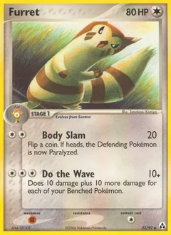Furret Reverse Holo 33