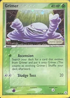 Grimer Reverse Holo 54