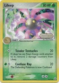 Lileep Reverse Holo 56
