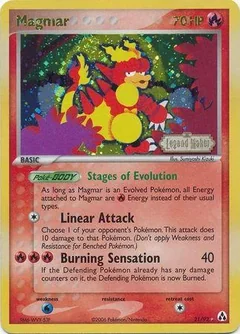 Magmar Reverse Holo 21