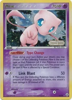 Mew Reverse Holo 10
