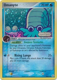 Omanyte Reverse Holo 60