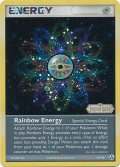 Rainbow Energy Reverse Holo 81