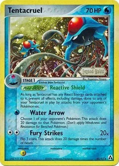 Tentacruel Reverse Holo 45
