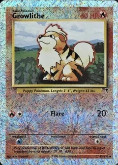Growlithe Reverse Holo 45