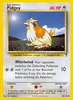 Pidgey Reverse Holo 85
