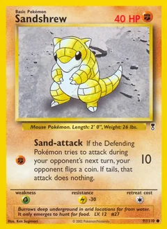 Sandshrew Reverse Holo 91
