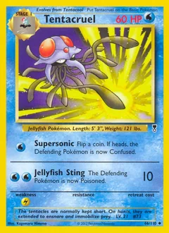 Tentacruel Reverse Holo 66