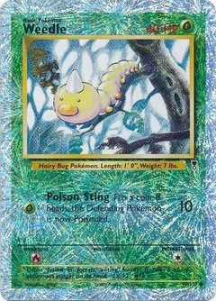 Weedle Reverse Holo 99