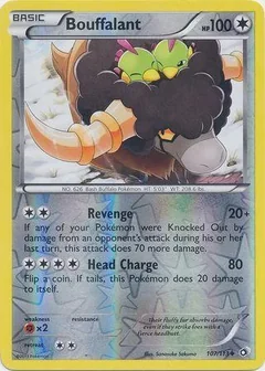 Bouffalant Reverse Holo 107