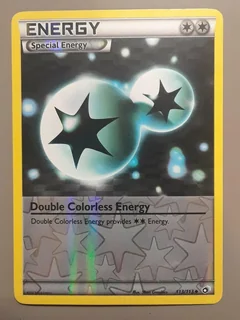 Double Colorless Energy Reverse Holo 113