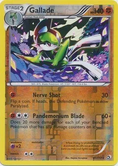 Gallade Reverse Holo 81