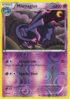 Mismagius Reverse Holo 58