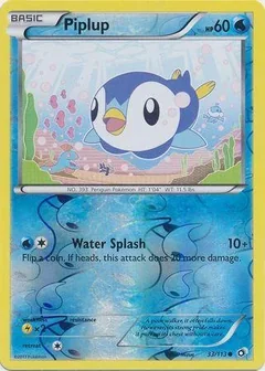 Piplup Reverse Holo 33