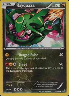 Rayquaza Reverse Holo 93
