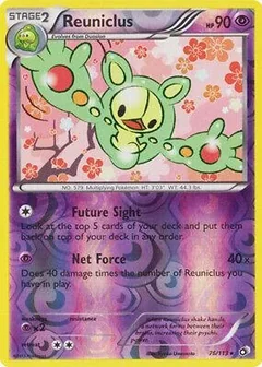 Reuniclus Reverse Holo 76