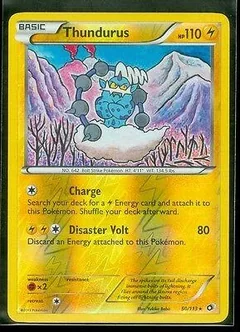 Thundurus Reverse Holo 50