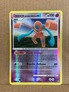 Deoxys Defense Reverse Holo 25
