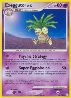 Exeggutor Reverse Holo 54