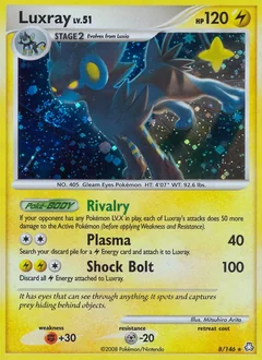 Luxray Reverse Holo 8