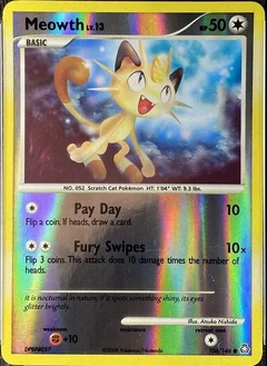 Meowth Reverse Holo 106