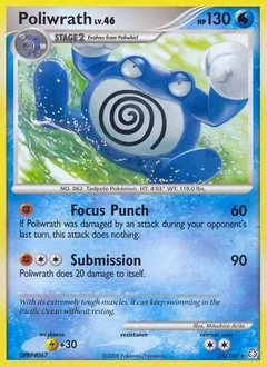 Poliwrath Reverse Holo 35