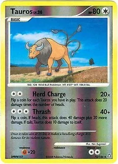 Tauros Reverse Holo 74