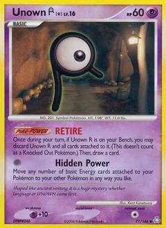 Unown R 77