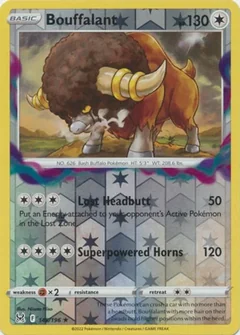 Bouffalant Reverse Holo 148