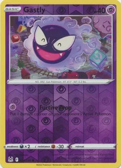Gastly Reverse Holo 64
