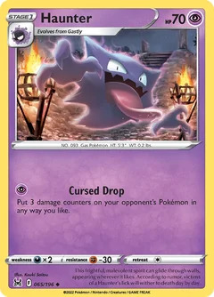 Haunter Reverse Holo 65