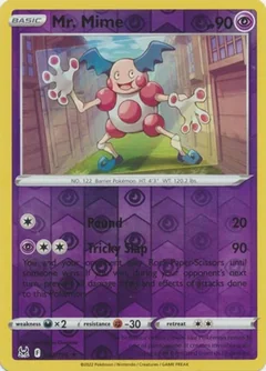 Mr Mime Reverse Holo 67