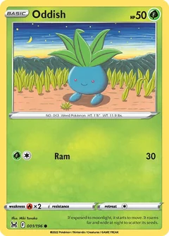 Oddish Reverse Holo 1