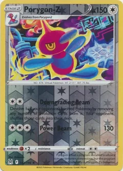 Porygon Z Reverse Holo 142