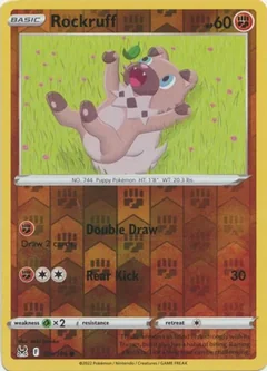 Rockruff Reverse Holo 109