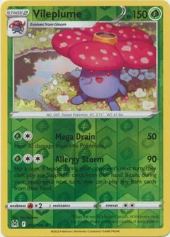 Vileplume Reverse Holo 3
