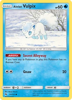 Alolan Vulpix 53