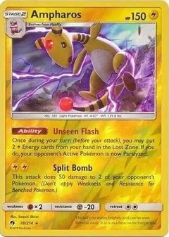 Ampharos Reverse Holo 78