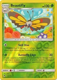 Beautifly Reverse Holo 26