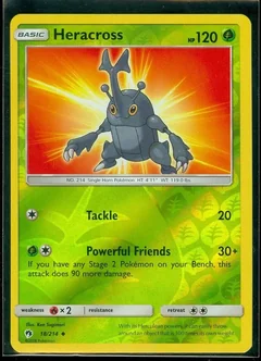 Heracross Reverse Holo 18