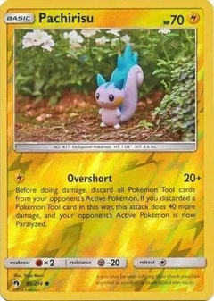 Pachirisu Reverse Holo 80