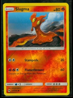 Slugma Reverse Holo 43