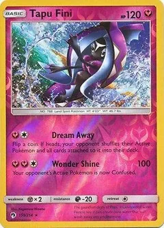 Tapu Fini Reverse Holo 151