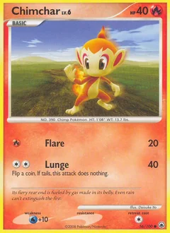 Chimchar Reverse Holo 56