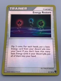 Energy Restore Reverse Holo 81