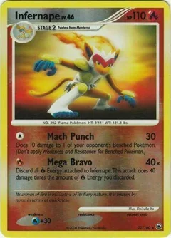Infernape Reverse Holo 22