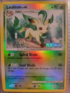 Leafeon Reverse Holo 24